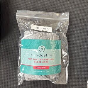 Gray swaddelini Sleep Sack swaddle small
